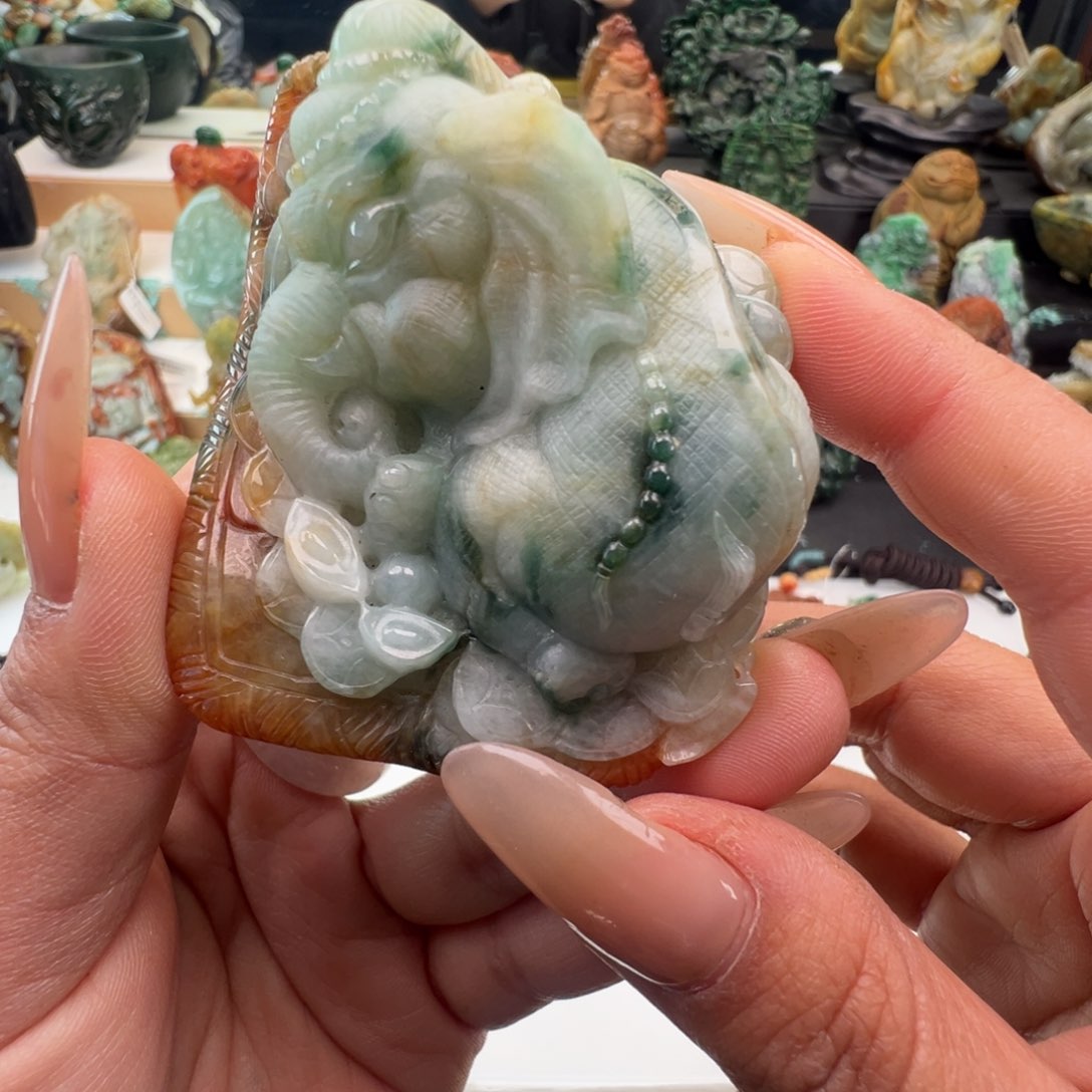 未镶嵌挂件翡翠天然缅甸