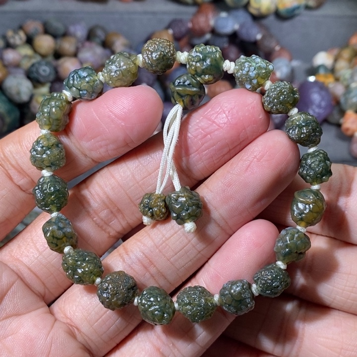 未镶嵌玛瑙/玉髓珠宝奇石