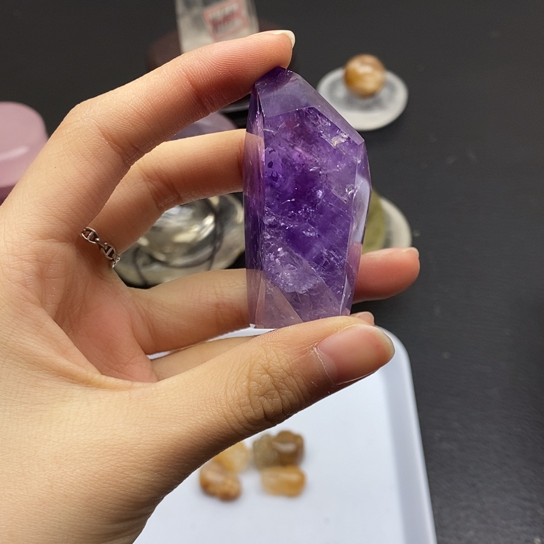 水晶珠宝半成品未镶嵌316水晶石