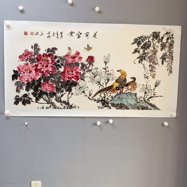 国画亲笔手绘原创