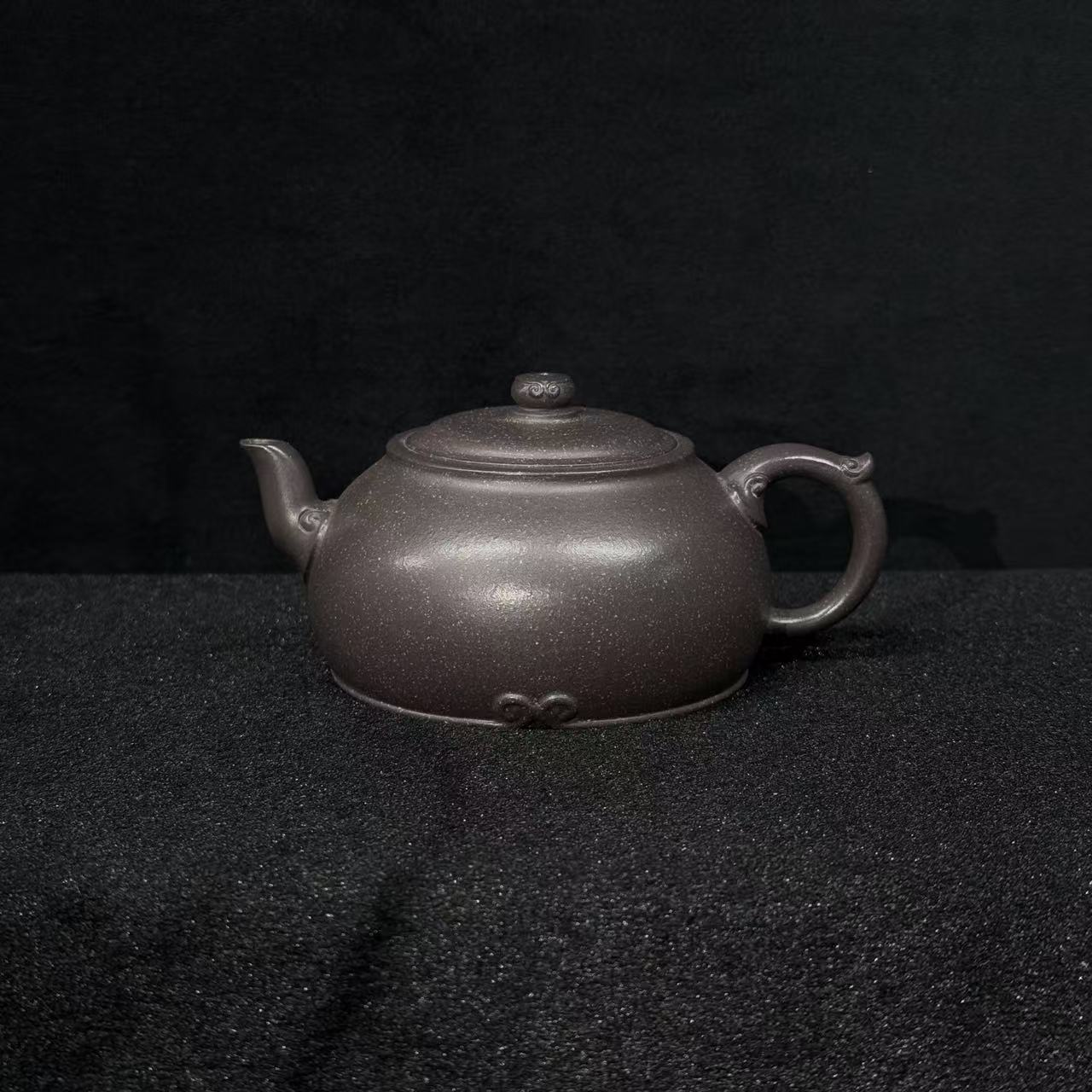 8/H110621/万兆元/紫砂壶四季如意/熟栗色紫泥