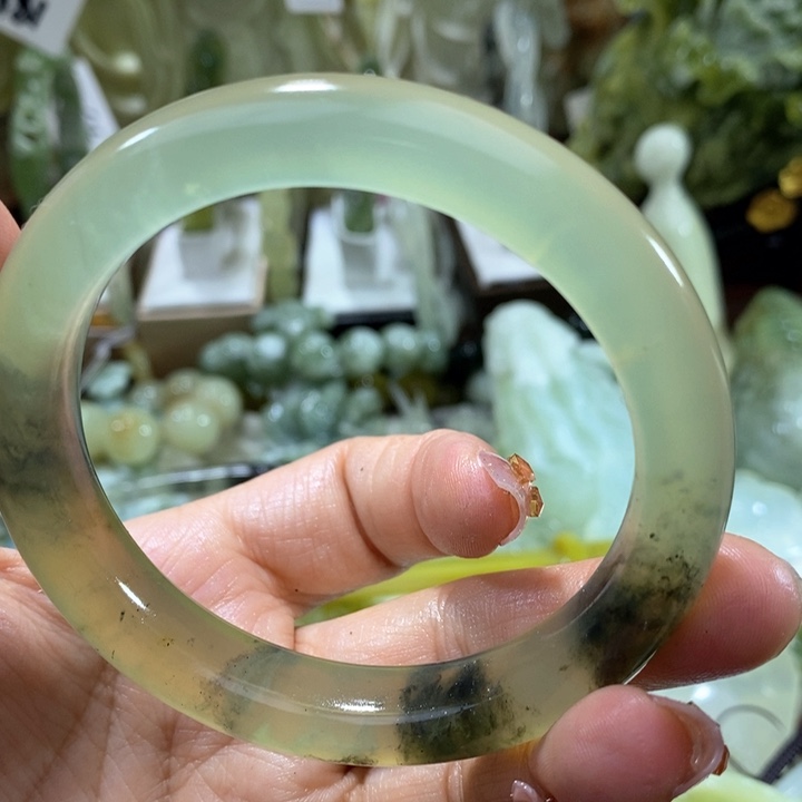 岫玉岫玉58口径未镶嵌