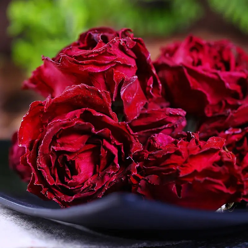 云南冻干食用玫瑰花大朵重瓣花冠茶可食用泡茶冻干工艺朵朵头茬