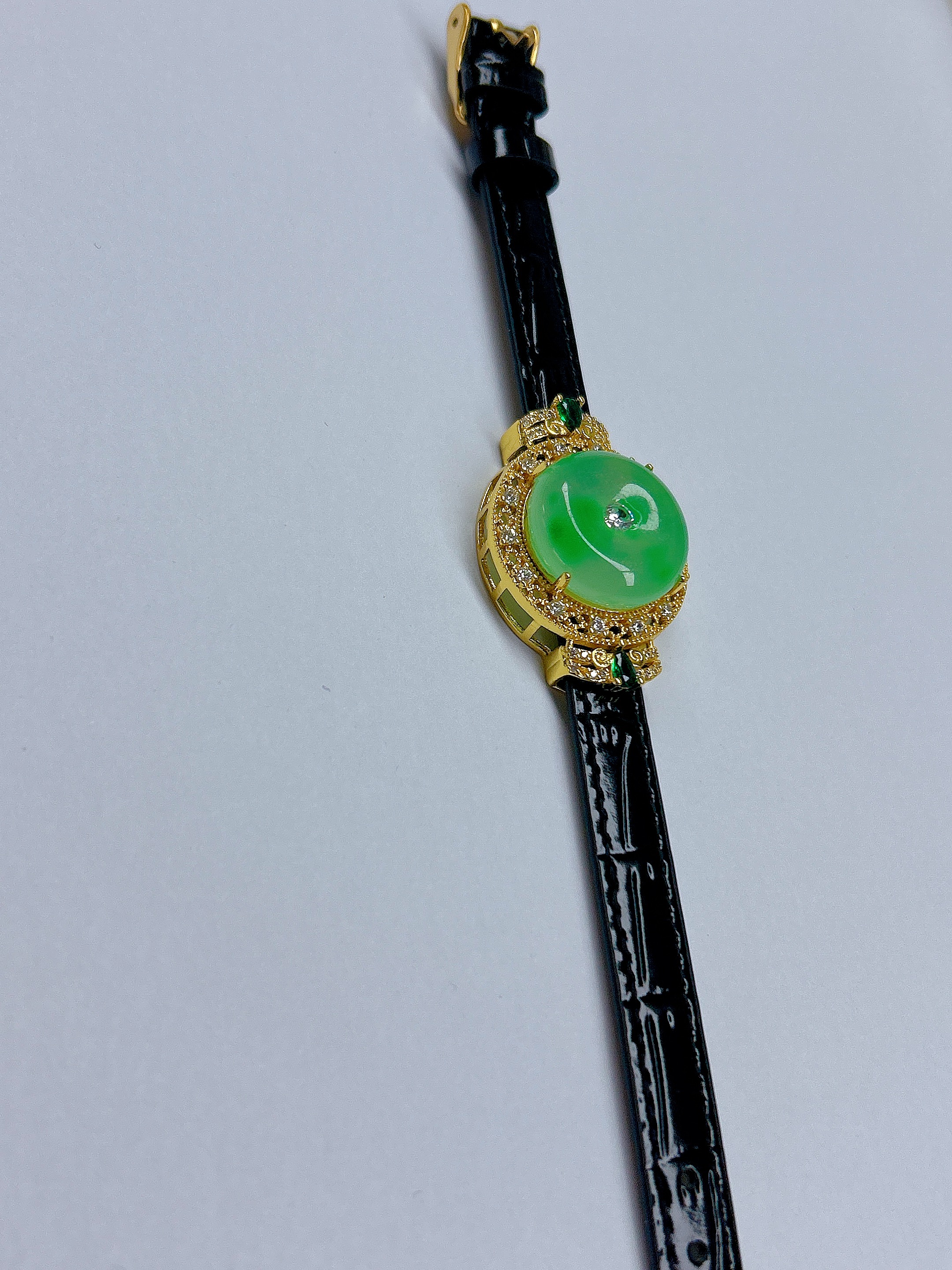 S135缅A气质高端精美满绿百搭