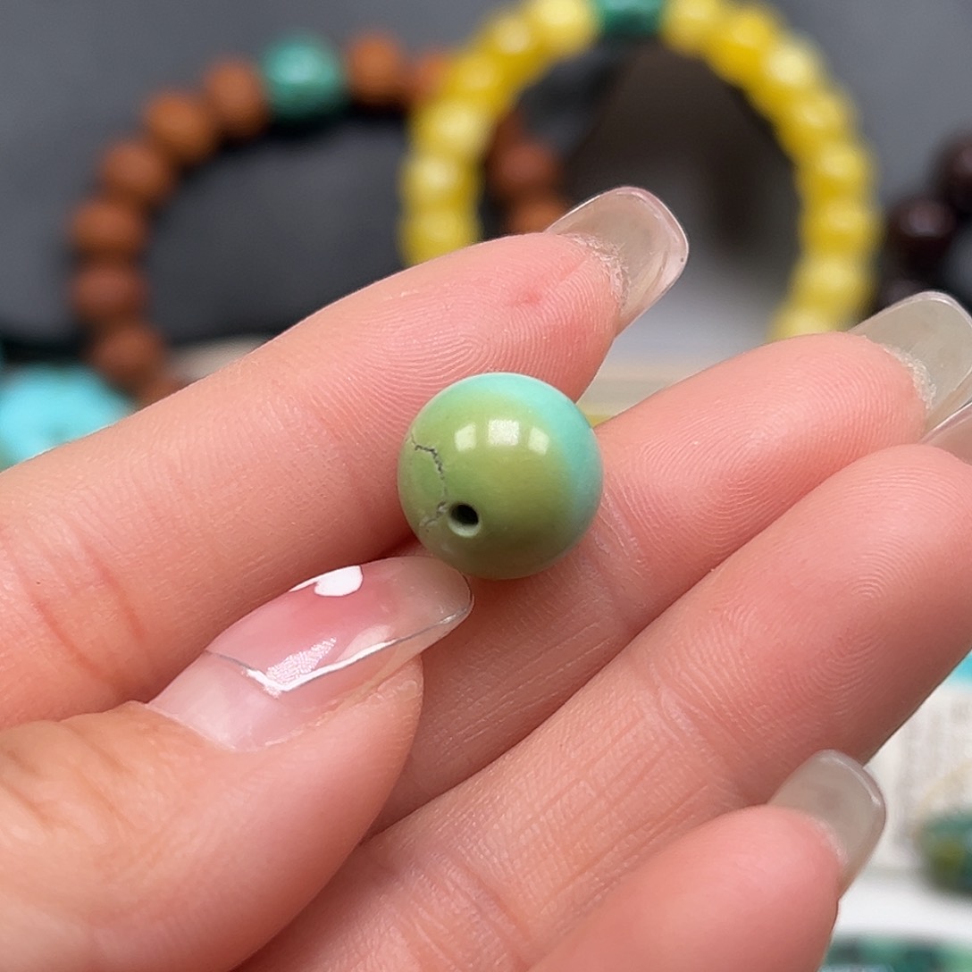 绿松石珠宝奇石未镶嵌导****儿