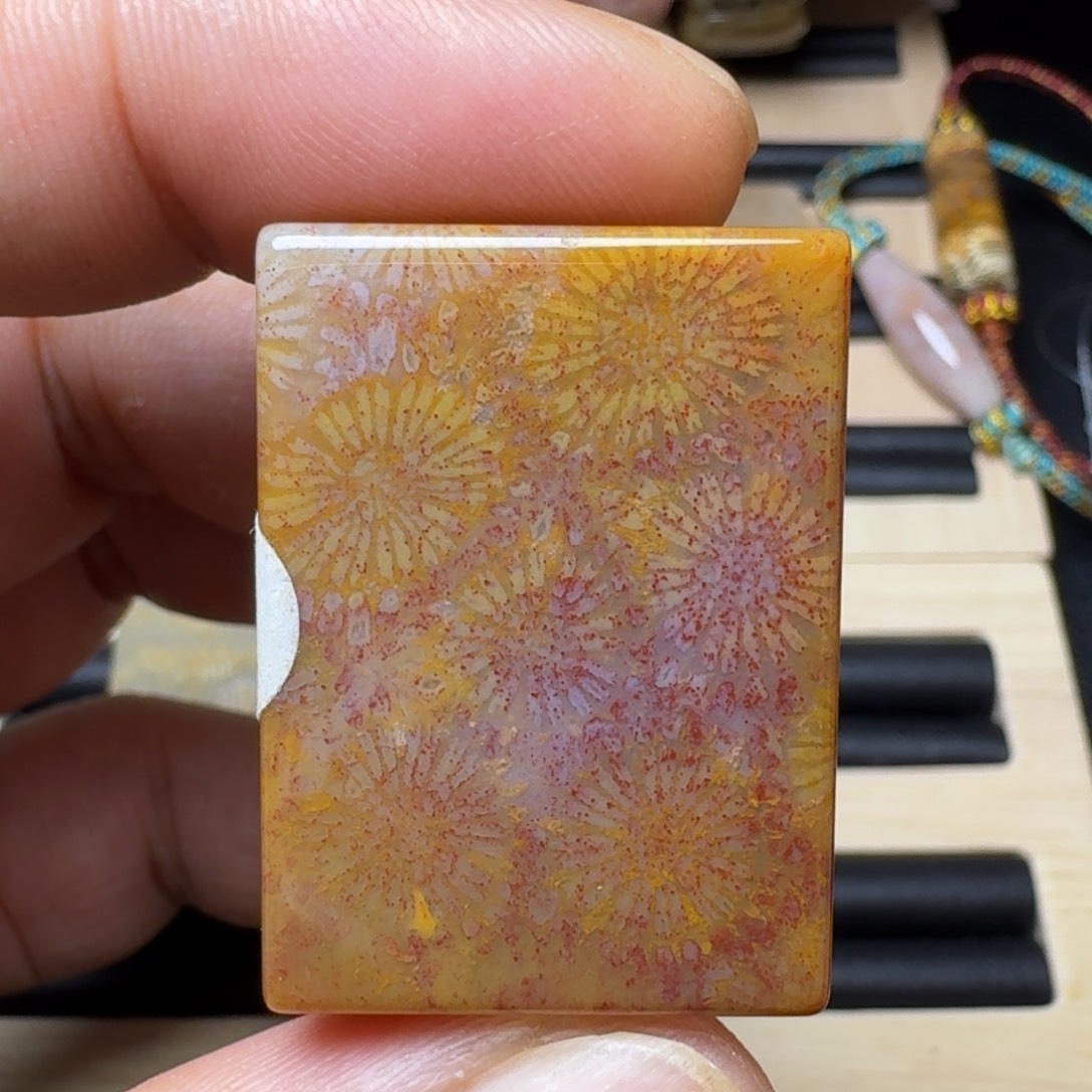 硅化玉纯天然色有机玉石保真色未镶嵌