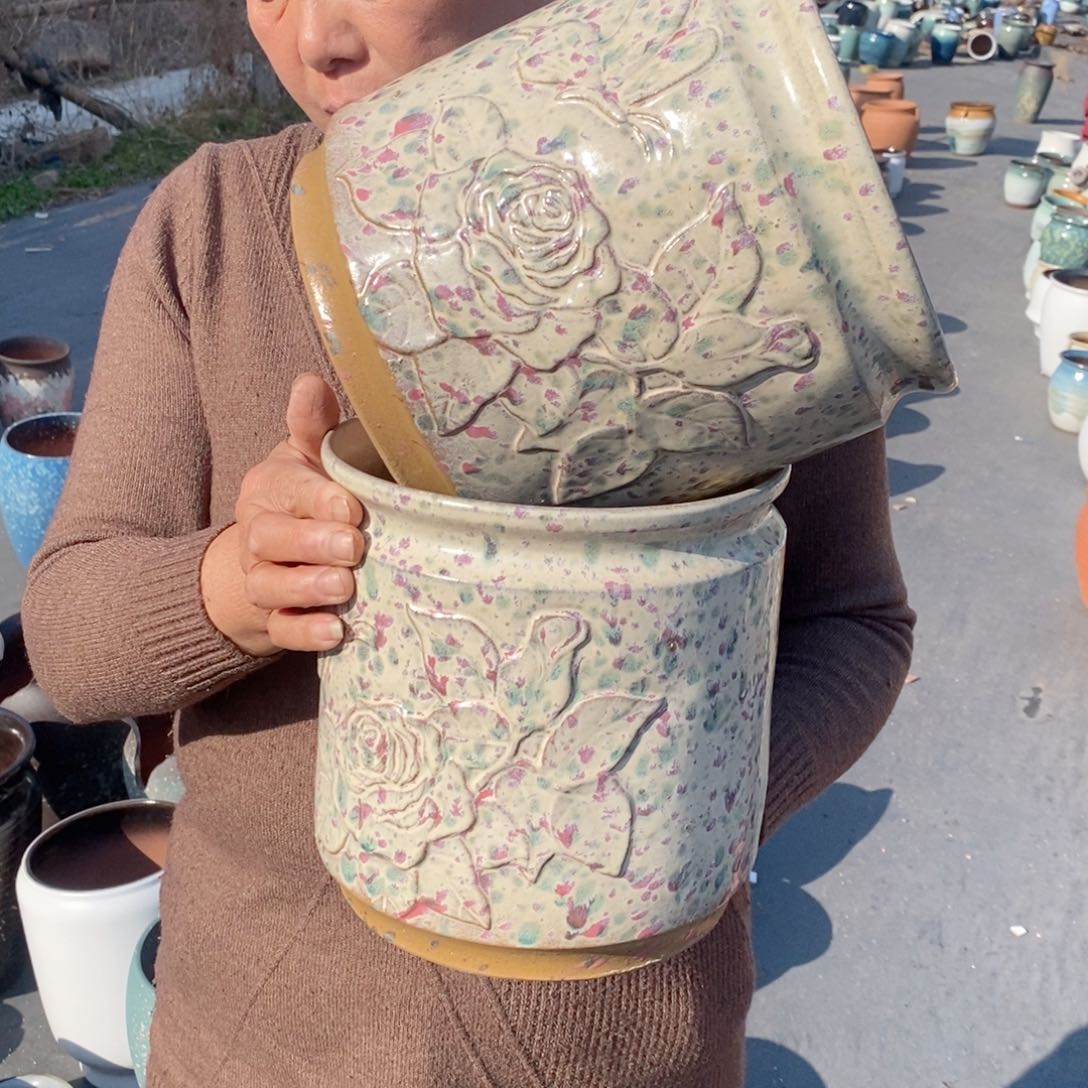 红陶口20高20～～～