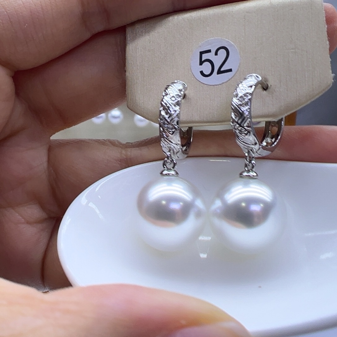 淡水珍珠未镶嵌耳饰