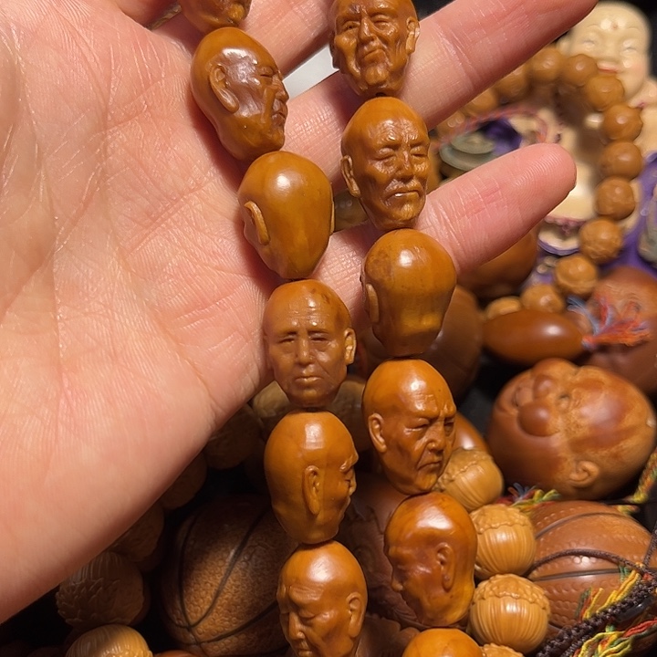 橄榄核手串/手链归渔罗汉