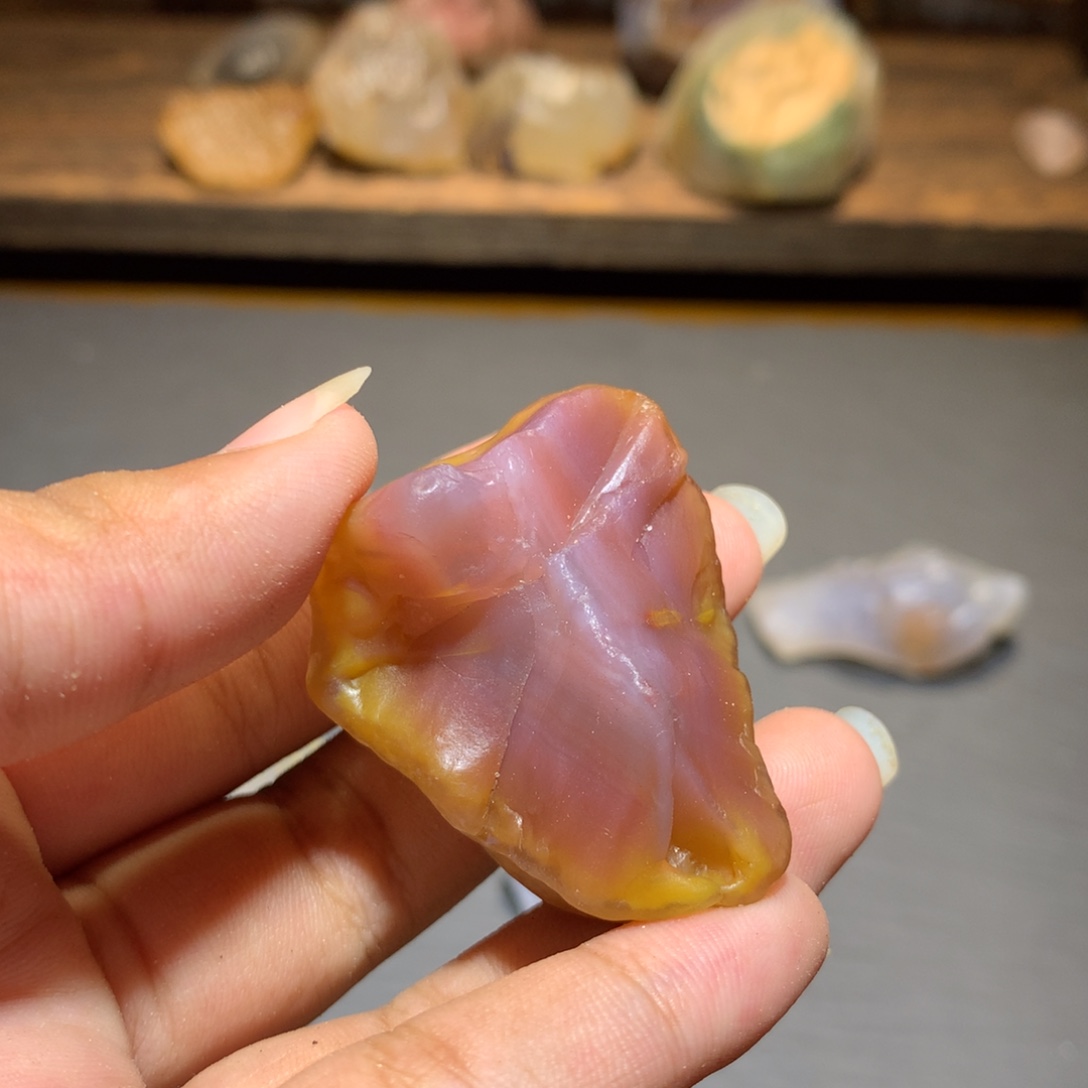 未镶嵌玛瑙/玉髓珠宝奇石