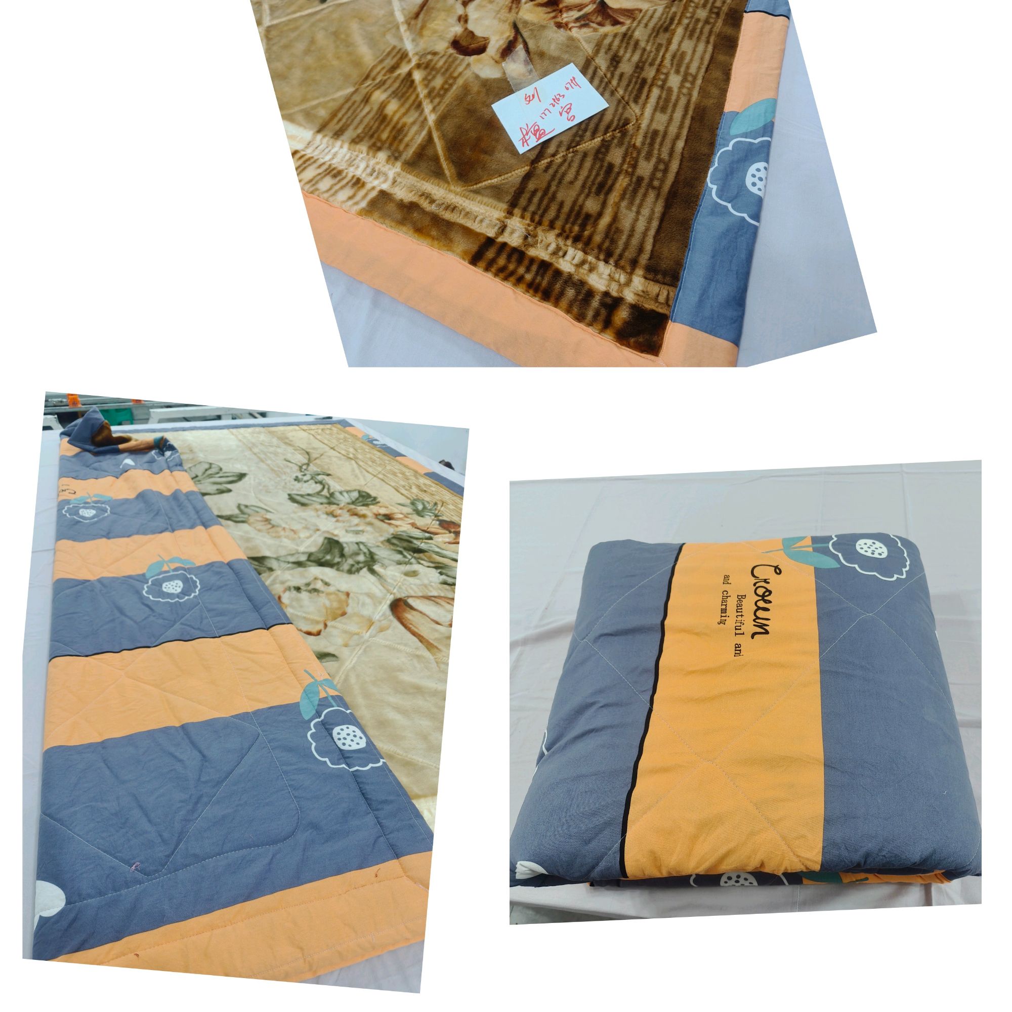 压箱底的旧毛毯可以手工改夏凉被一床改两床