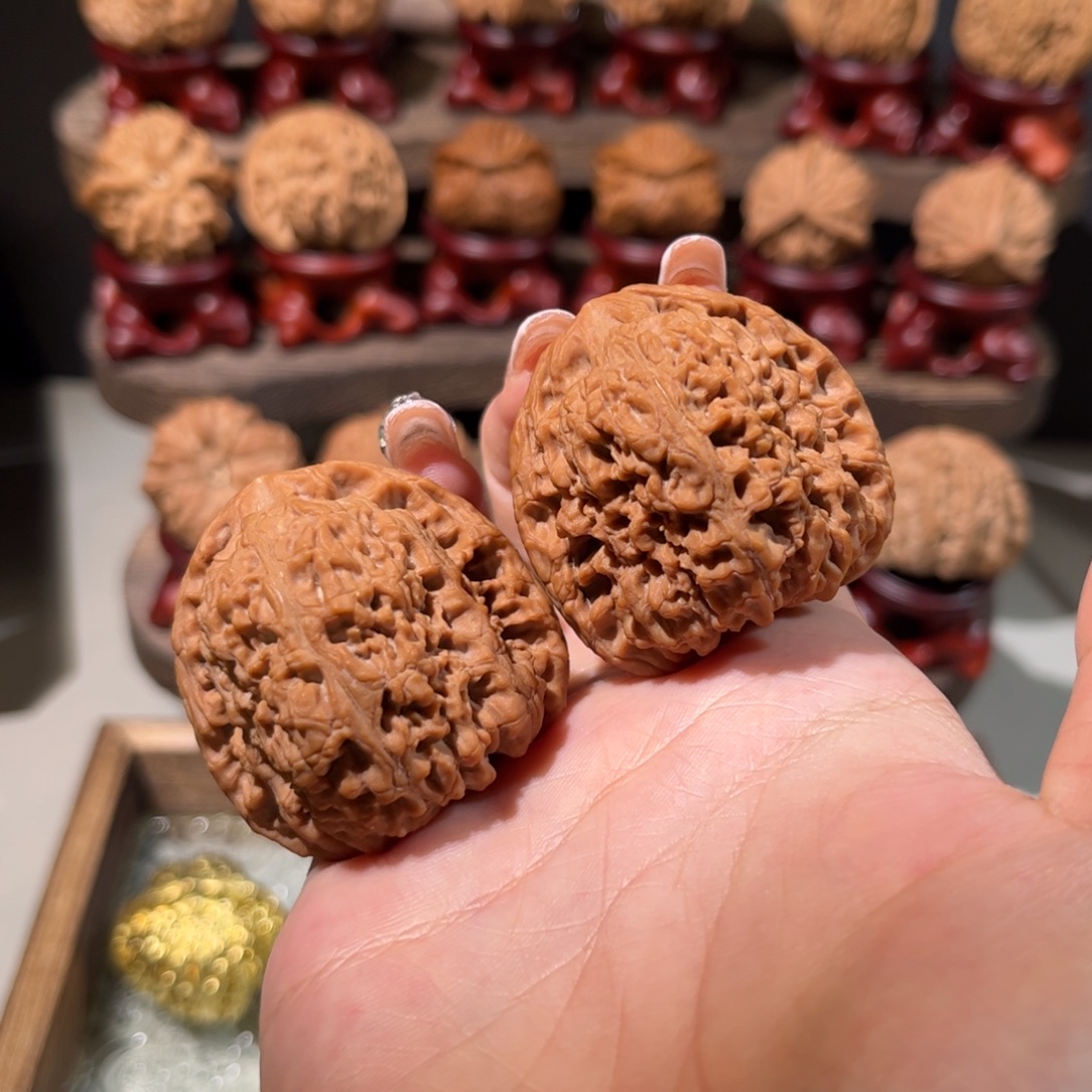 把件文玩核桃南将石