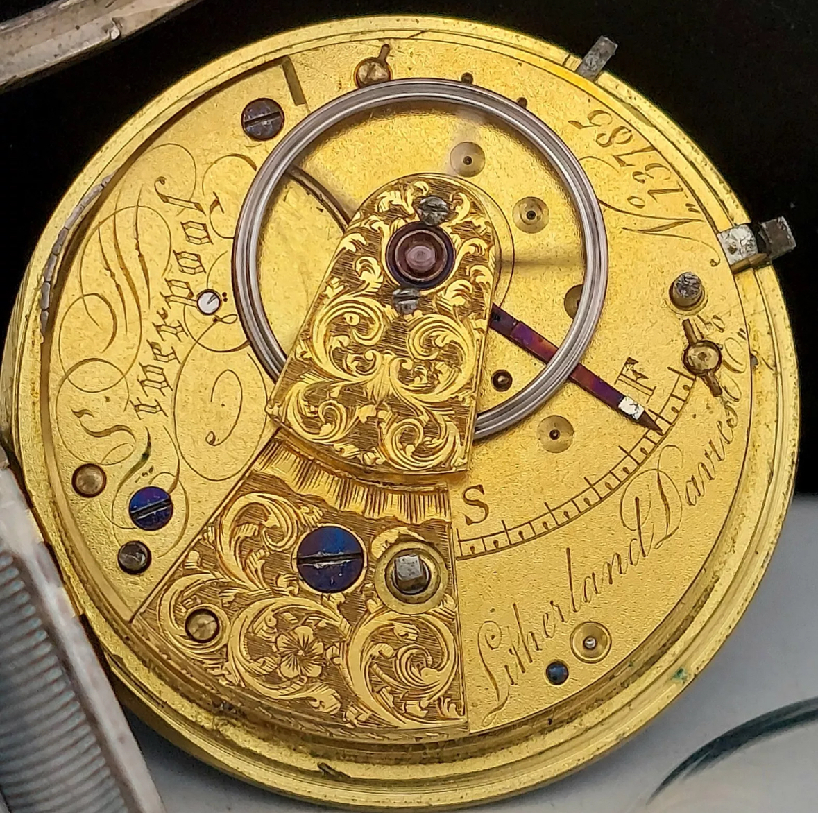 售出欣赏 欧洲回流大罗伞古董怀表 西洋回流大罗伞怀表百年古董表