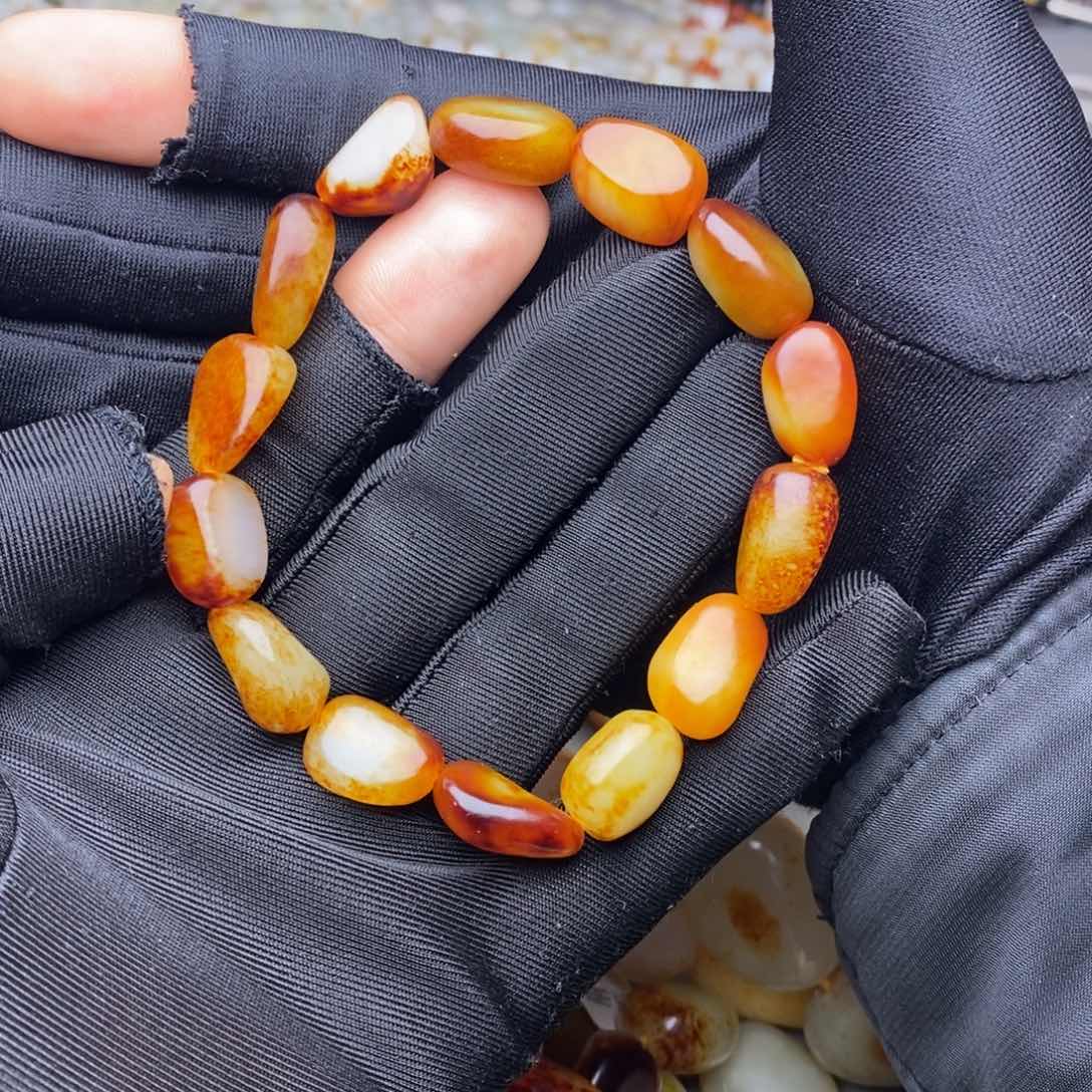 和田玉手链未镶嵌