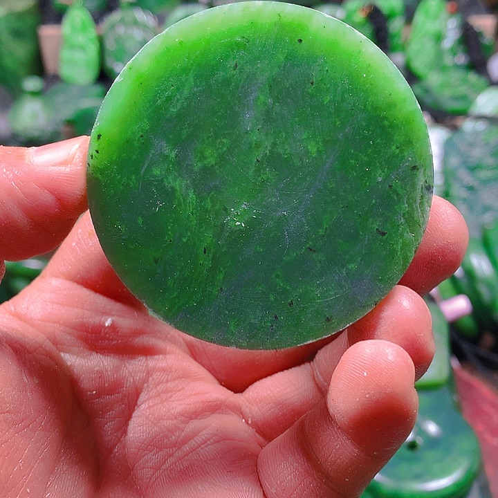 未镶嵌和田玉（碧玉）挂件用****1