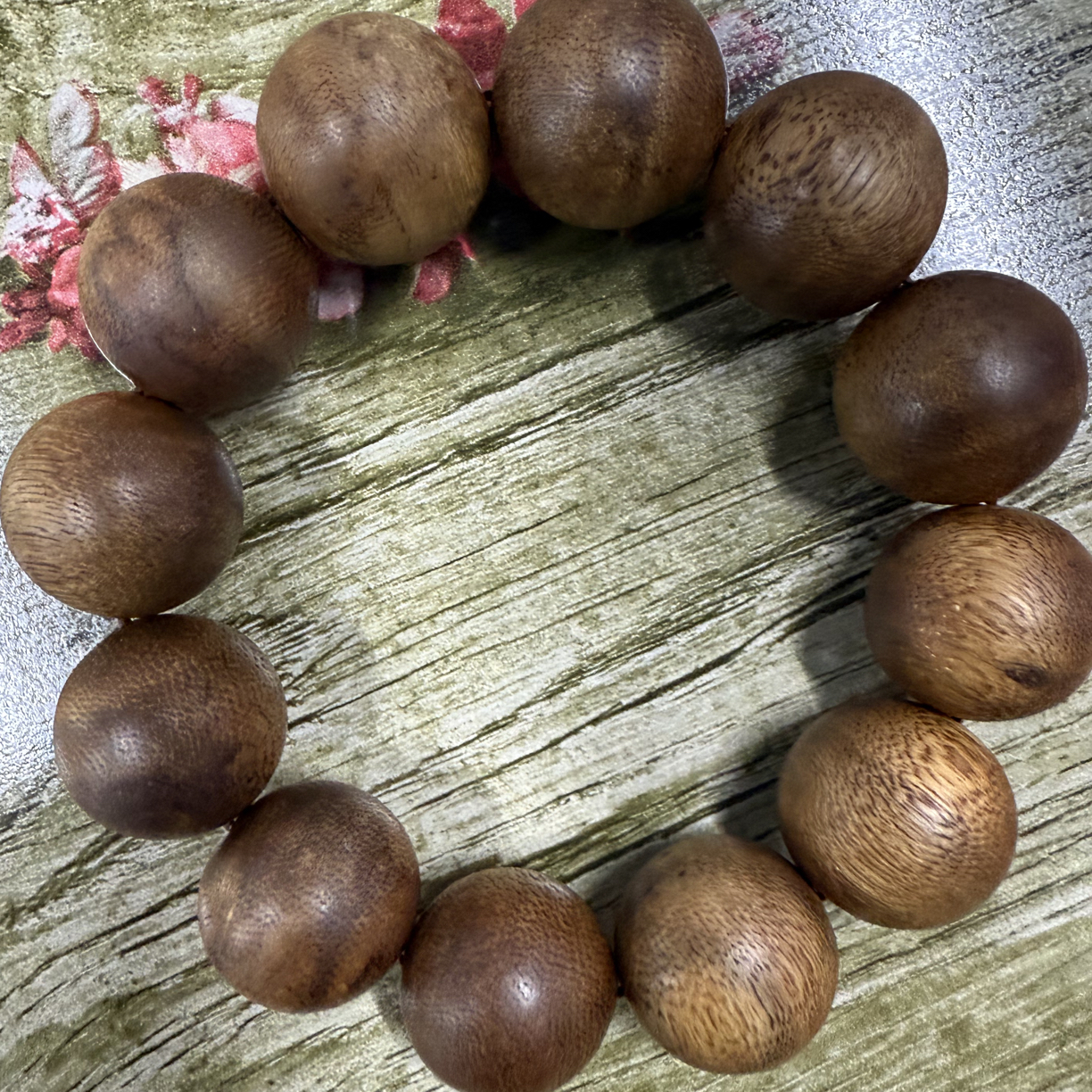 沉香沉香九九分成圆珠2.0单圈手串多样性发一