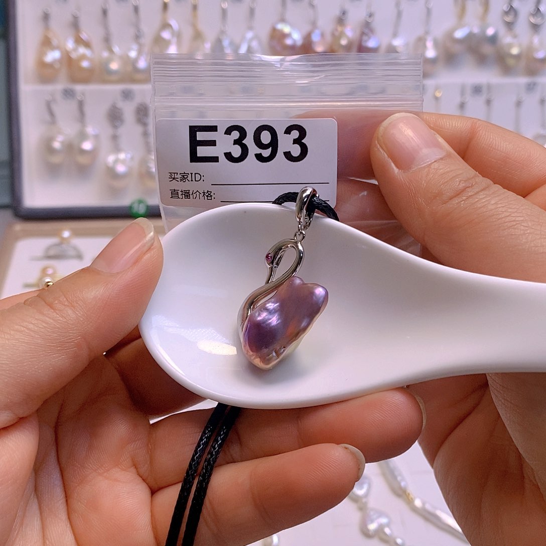 淡水珍珠颈饰银S925镶嵌