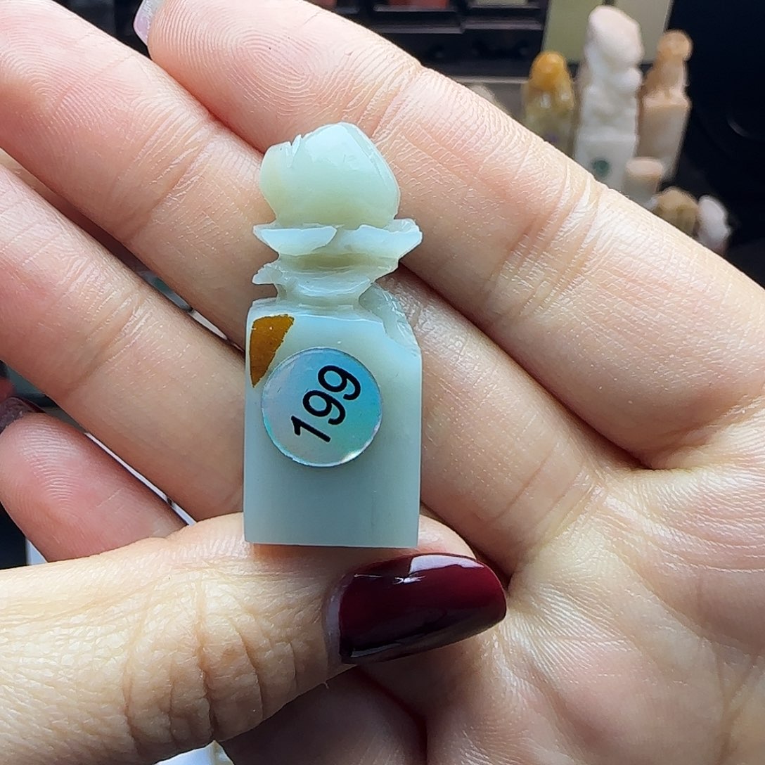 ****牛印石寿山石纯手工包刻4字1.5