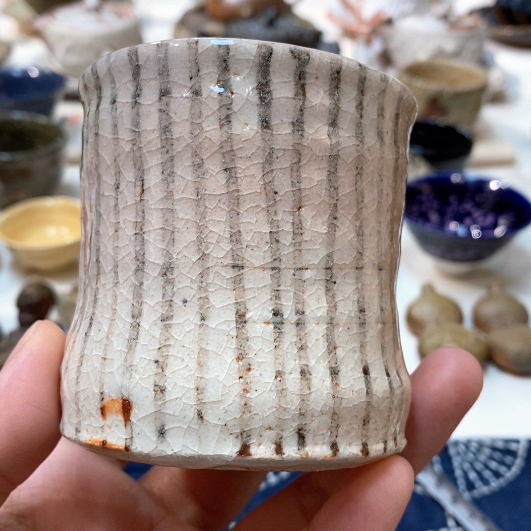 柴烧侘寂粗陶茶具