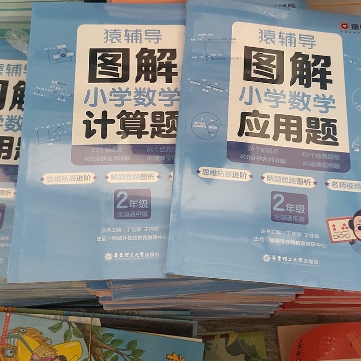 猿辅导图解小学计算题+小学应用题二年级