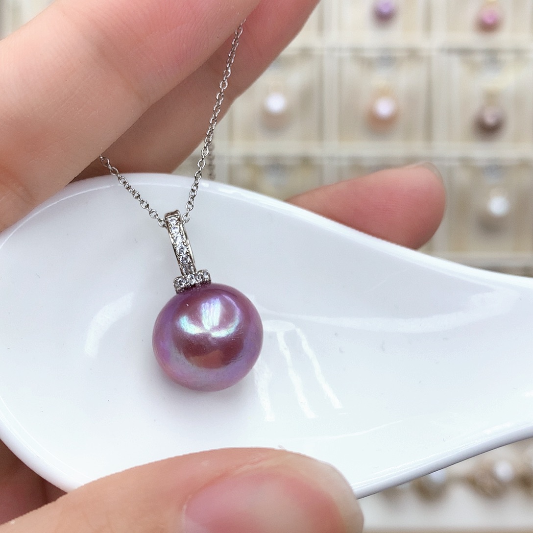 淡水珍珠颈饰合金