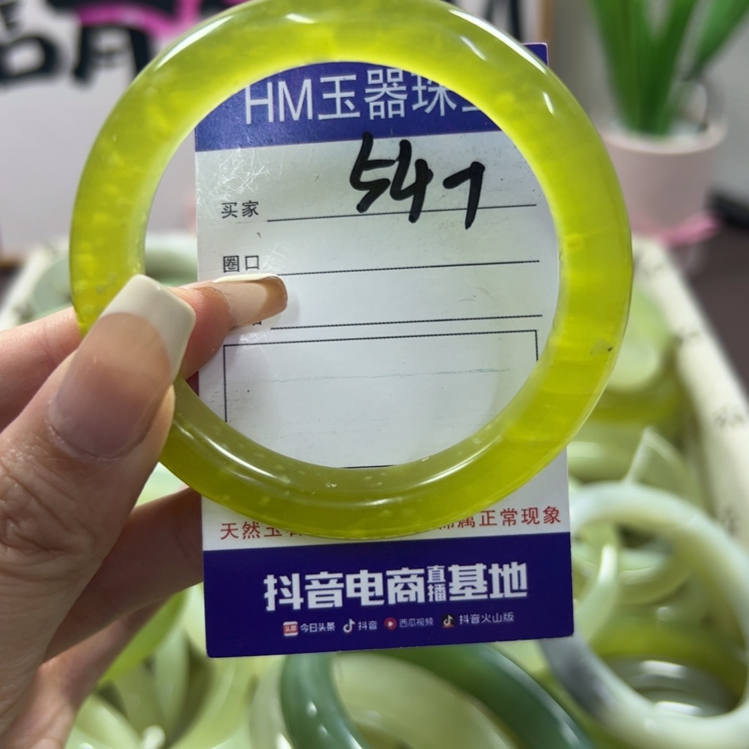 蛇纹石玉手镯未镶嵌290