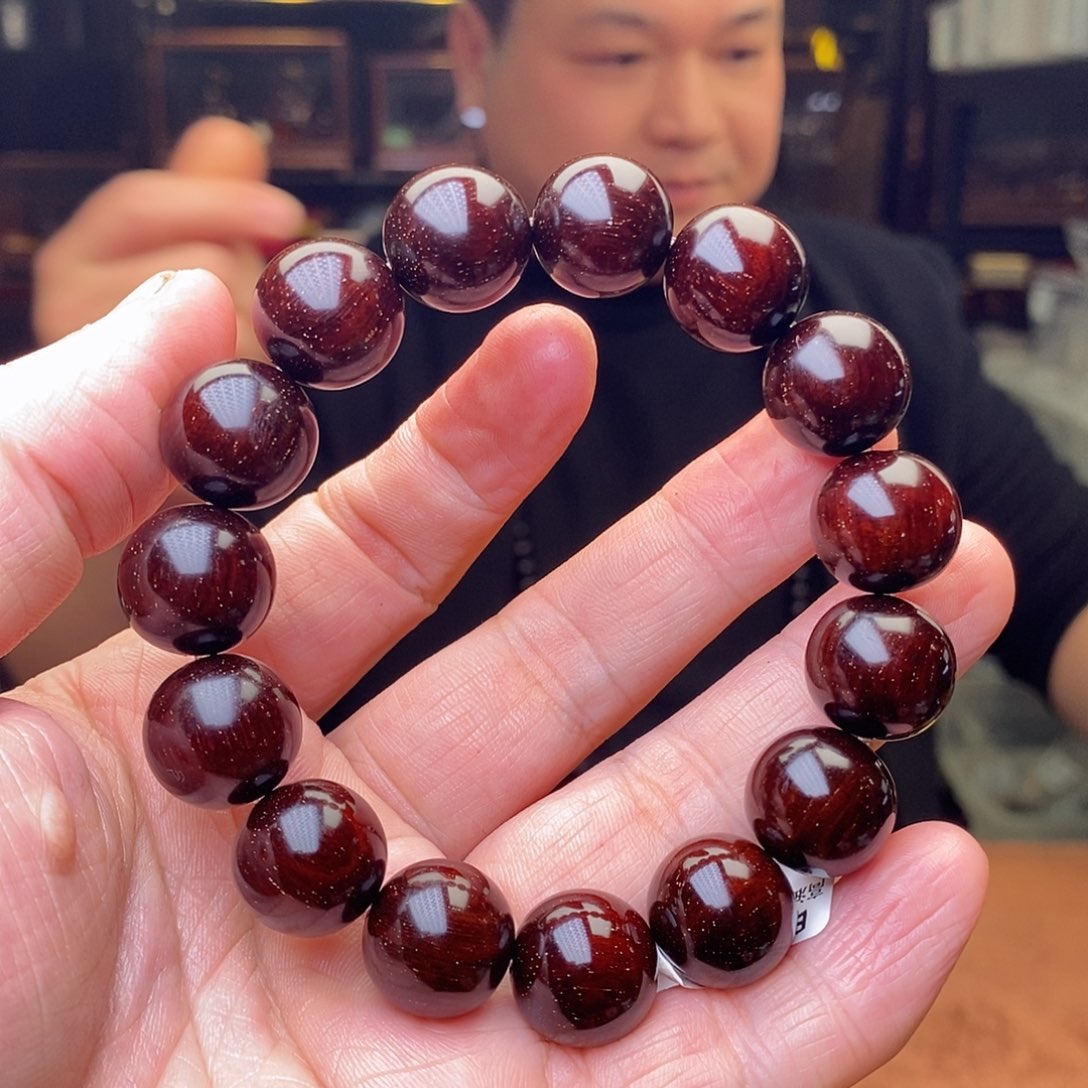 檀香紫檀（小叶紫檀）手串/手链37克