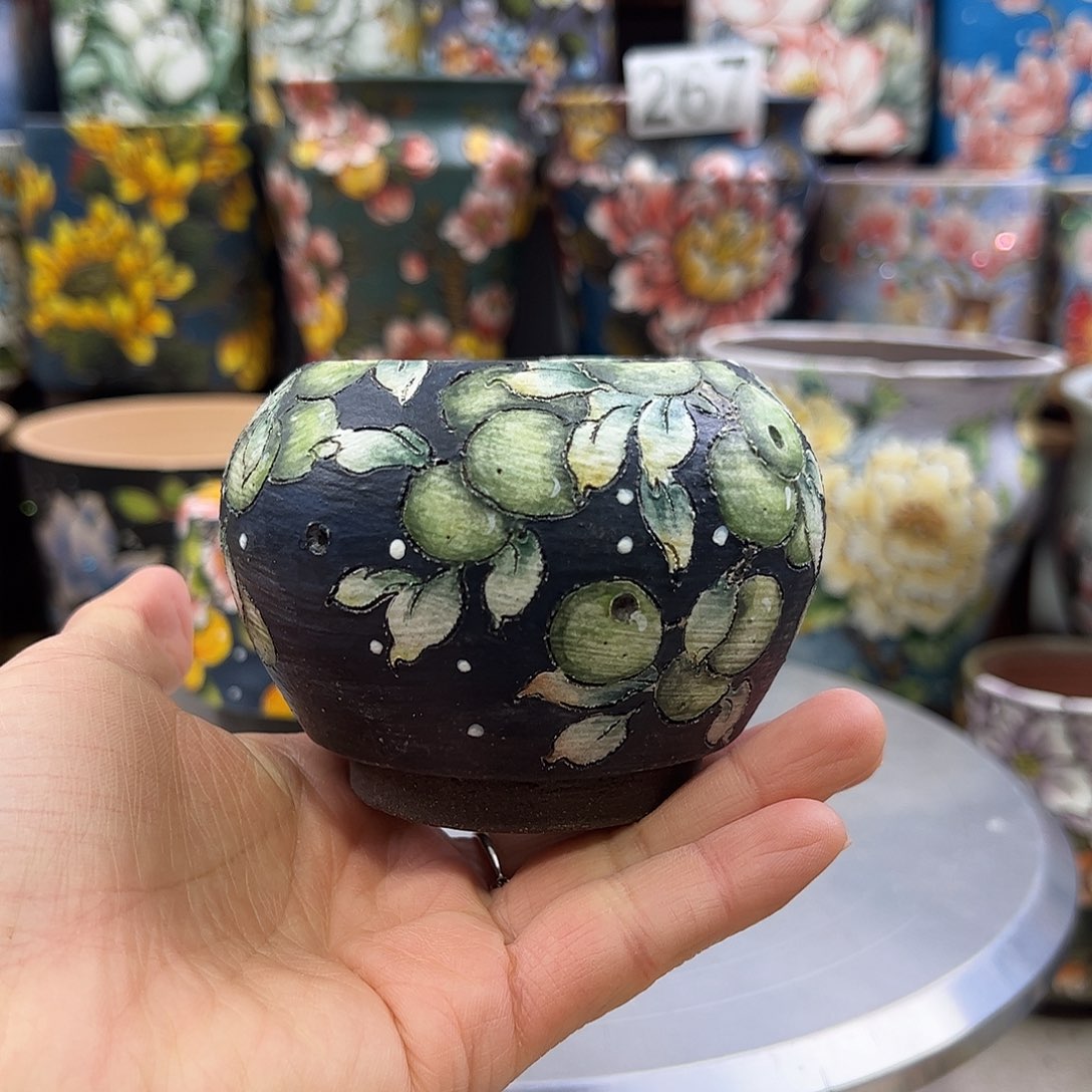 景德镇陶瓷花盆景德镇陶瓷花盆