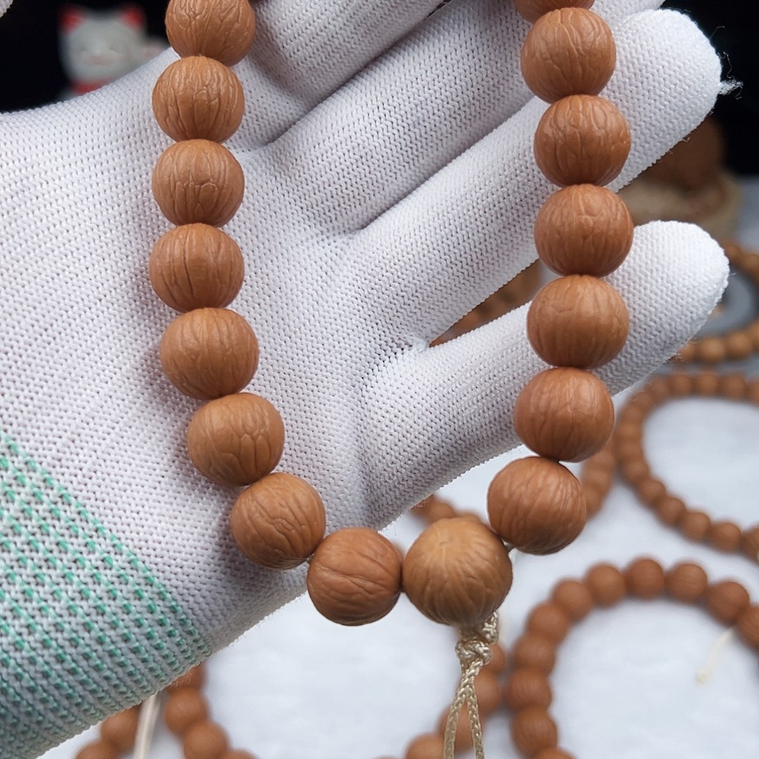 难***！手串猴头核桃聚宝盆