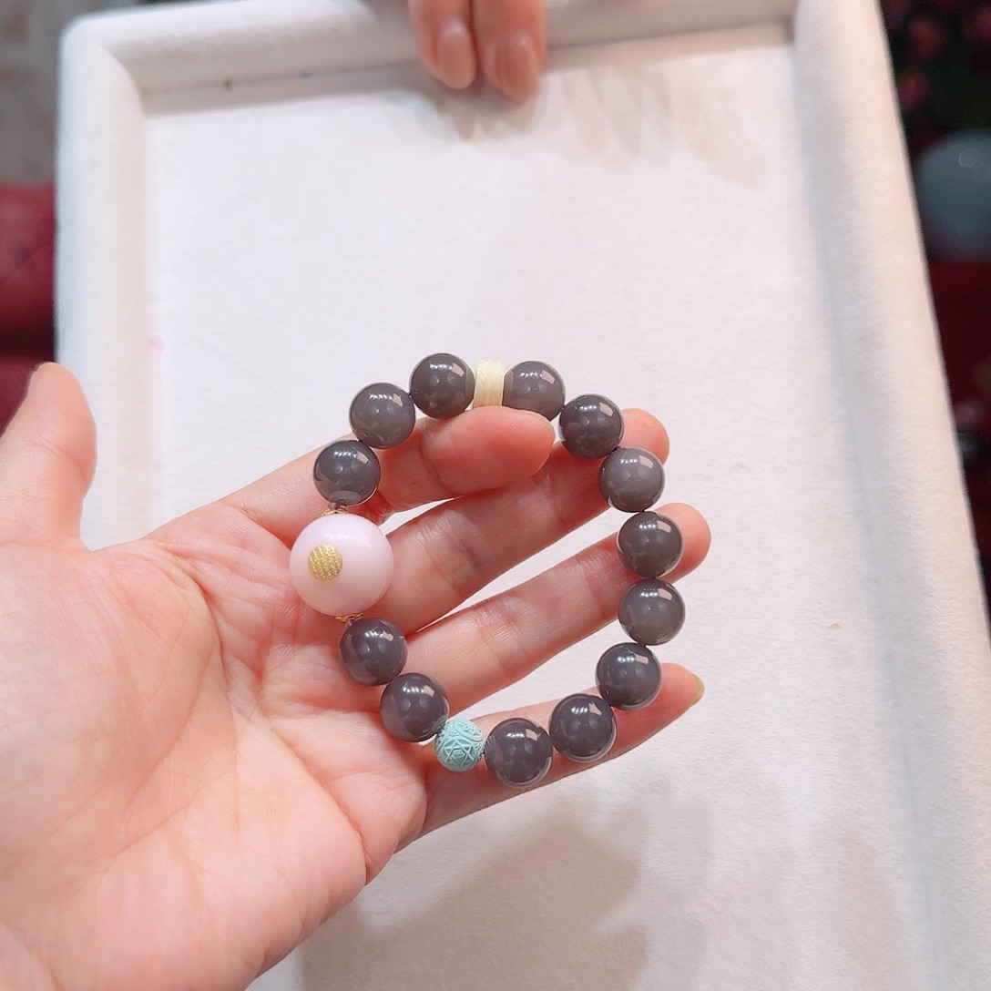 和田玉手链未镶嵌手串