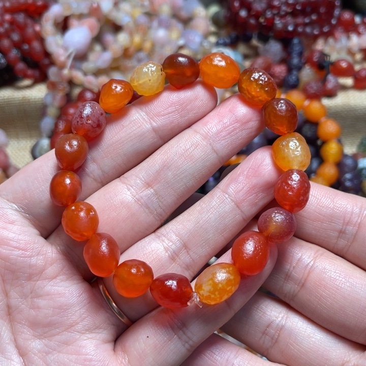 玛瑙/玉髓合金手链