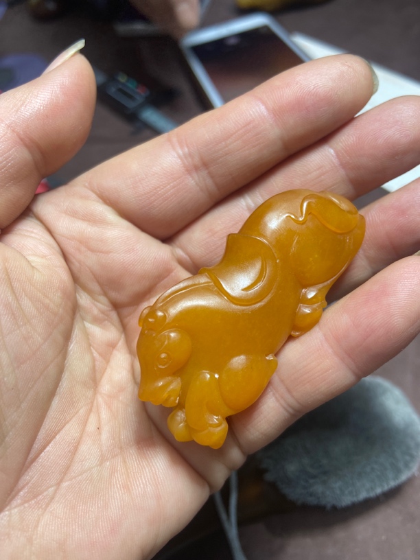 和田玉 吊坠 马到成功