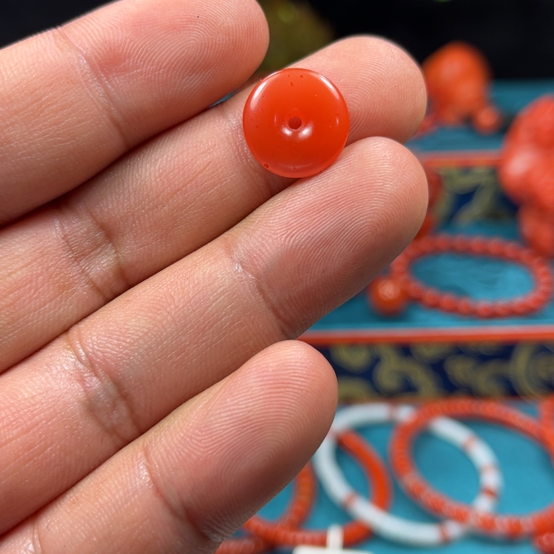 南红玛瑙未镶嵌单圈