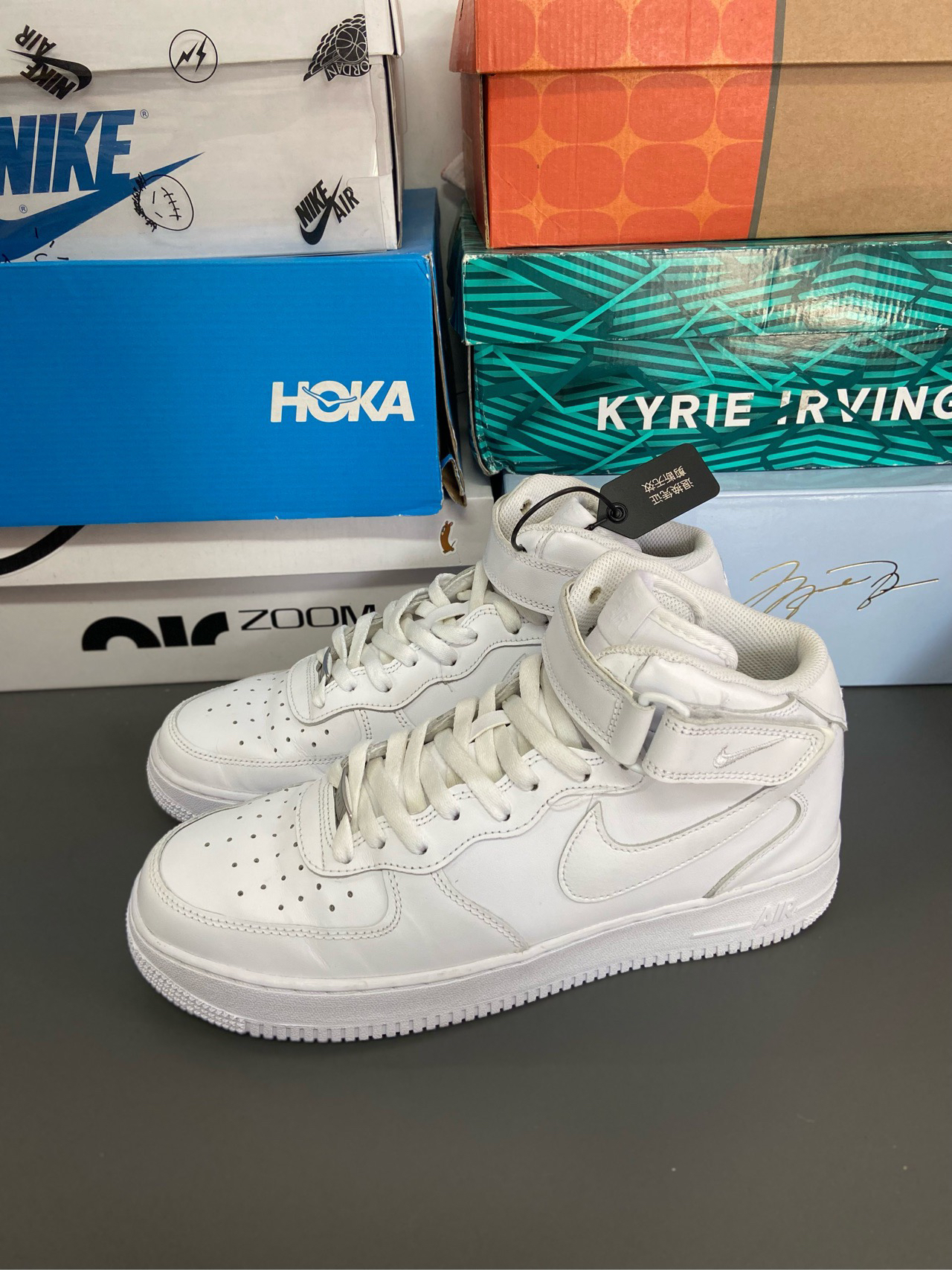 95新 NIKE/耐克 45码 af1 mid 纯白 11474909