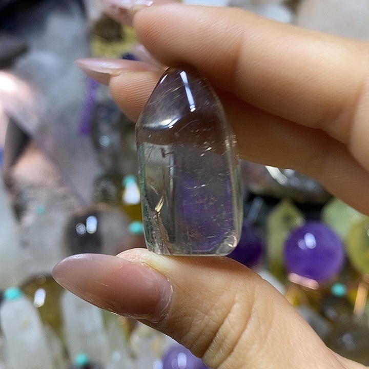 水晶未镶嵌珠宝半成品