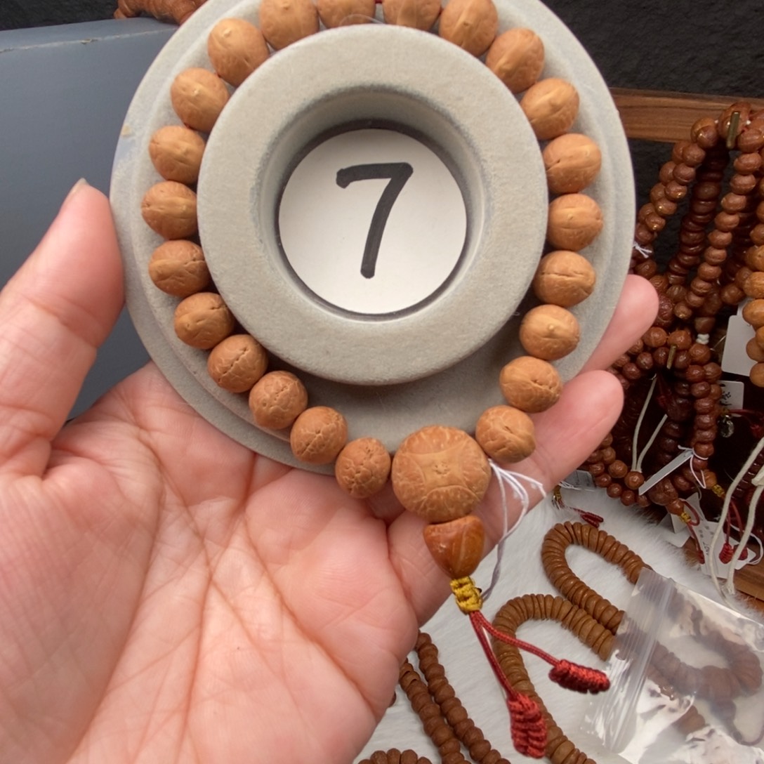 凤眼菩提手串25新籽化蝶实心籽11.5尺22颗