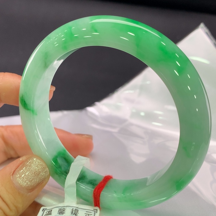 翡翠手镯未镶嵌正圈58-59