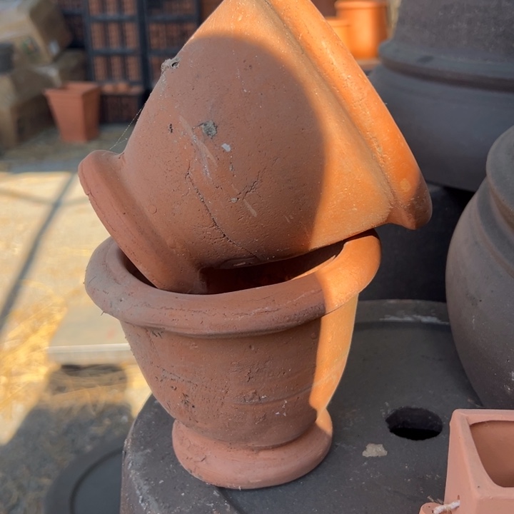 16×14 粗陶两个微瑕磕碰