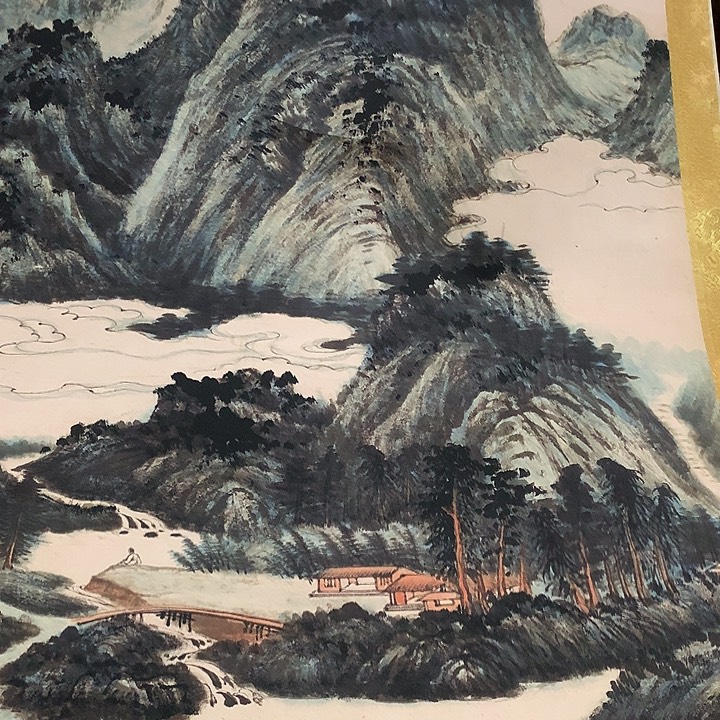 竖款装饰画装饰画