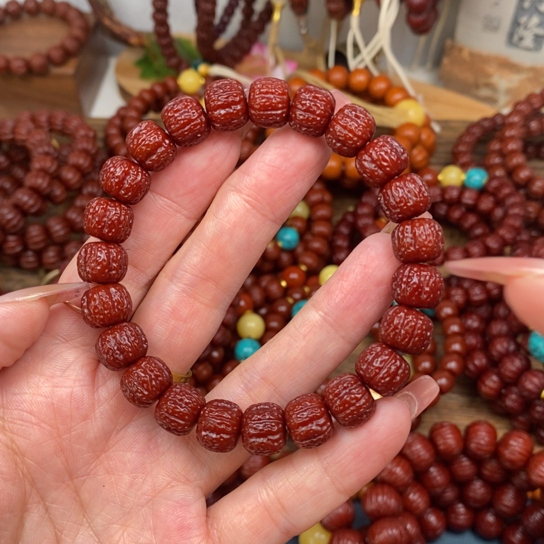 猴头核桃手串盘龙