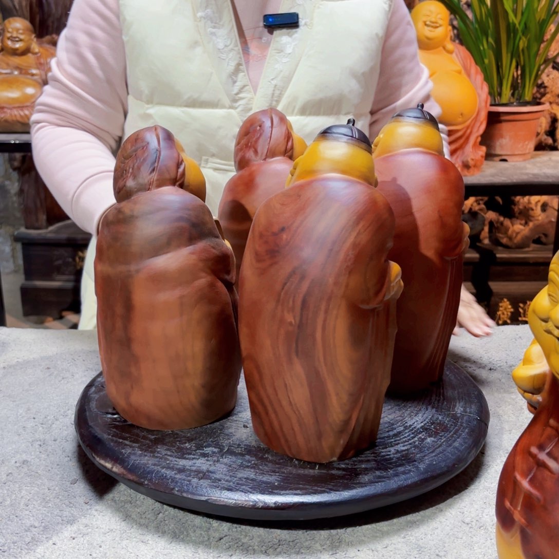 红***》香樟木地主香樟木公公婆婆一对