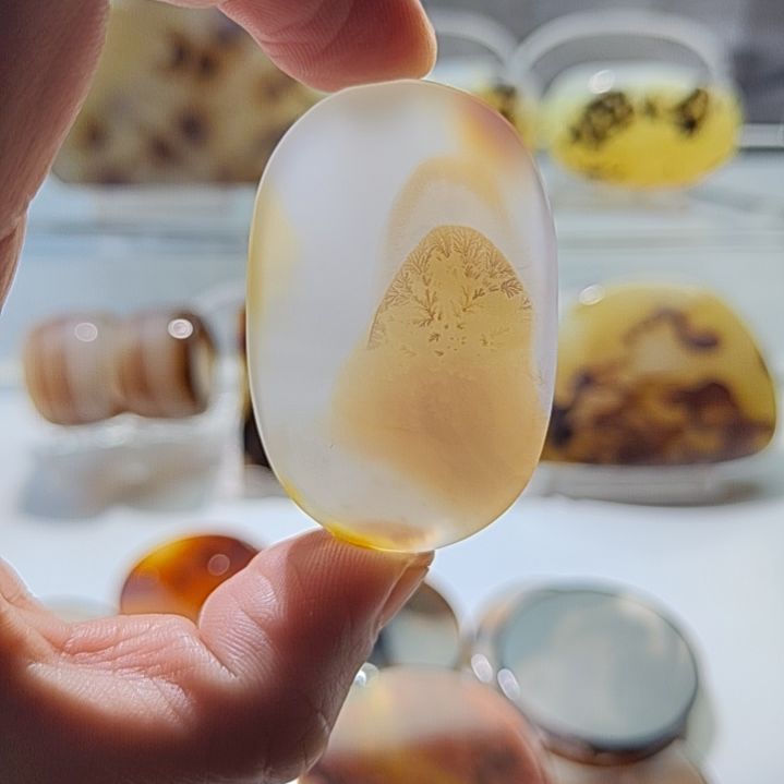 玛瑙/玉髓未镶嵌吊坠(不含链)16号