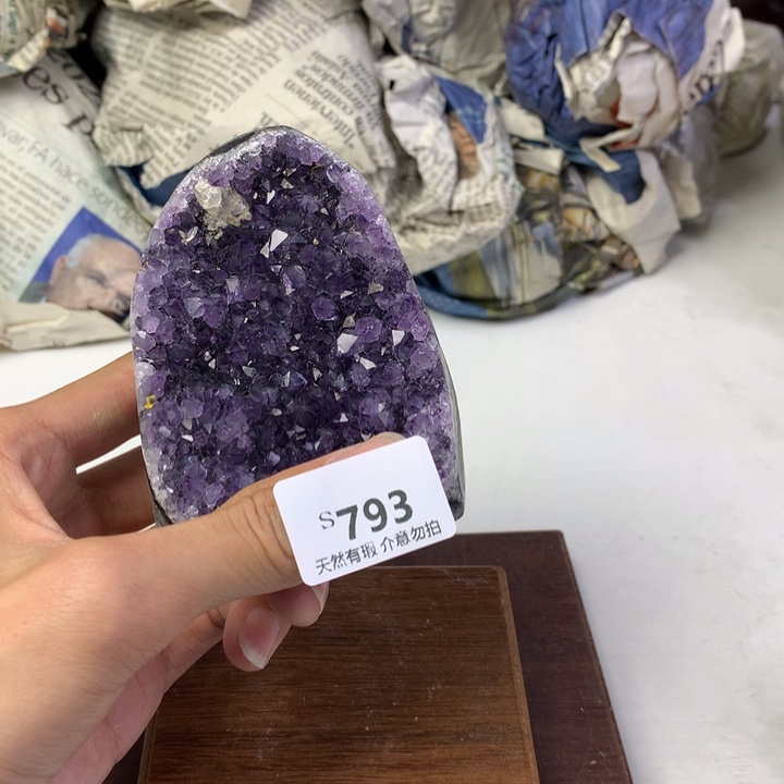 未镶嵌紫晶大型摆件（非配饰）