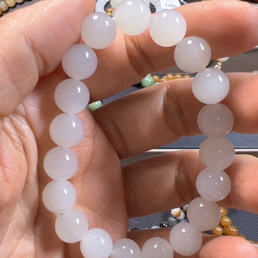 和田玉手链未镶嵌雨*潇