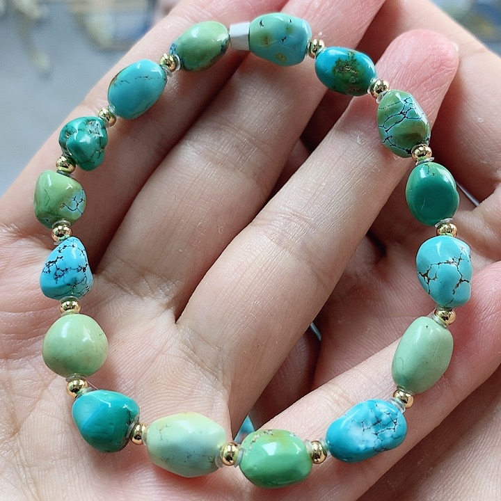 未镶嵌绿松石珠宝奇石