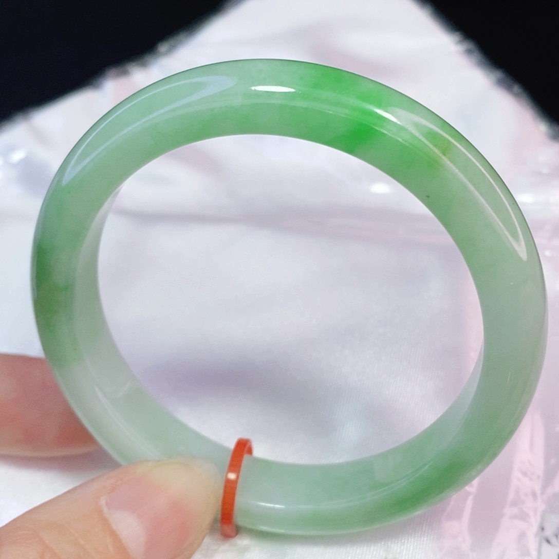 未镶嵌手镯翡翠52.5正圈