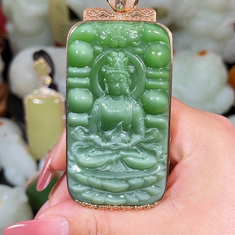 和田玉挂件未镶嵌