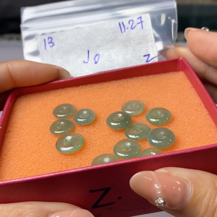 总***大定制翡翠未镶嵌不退