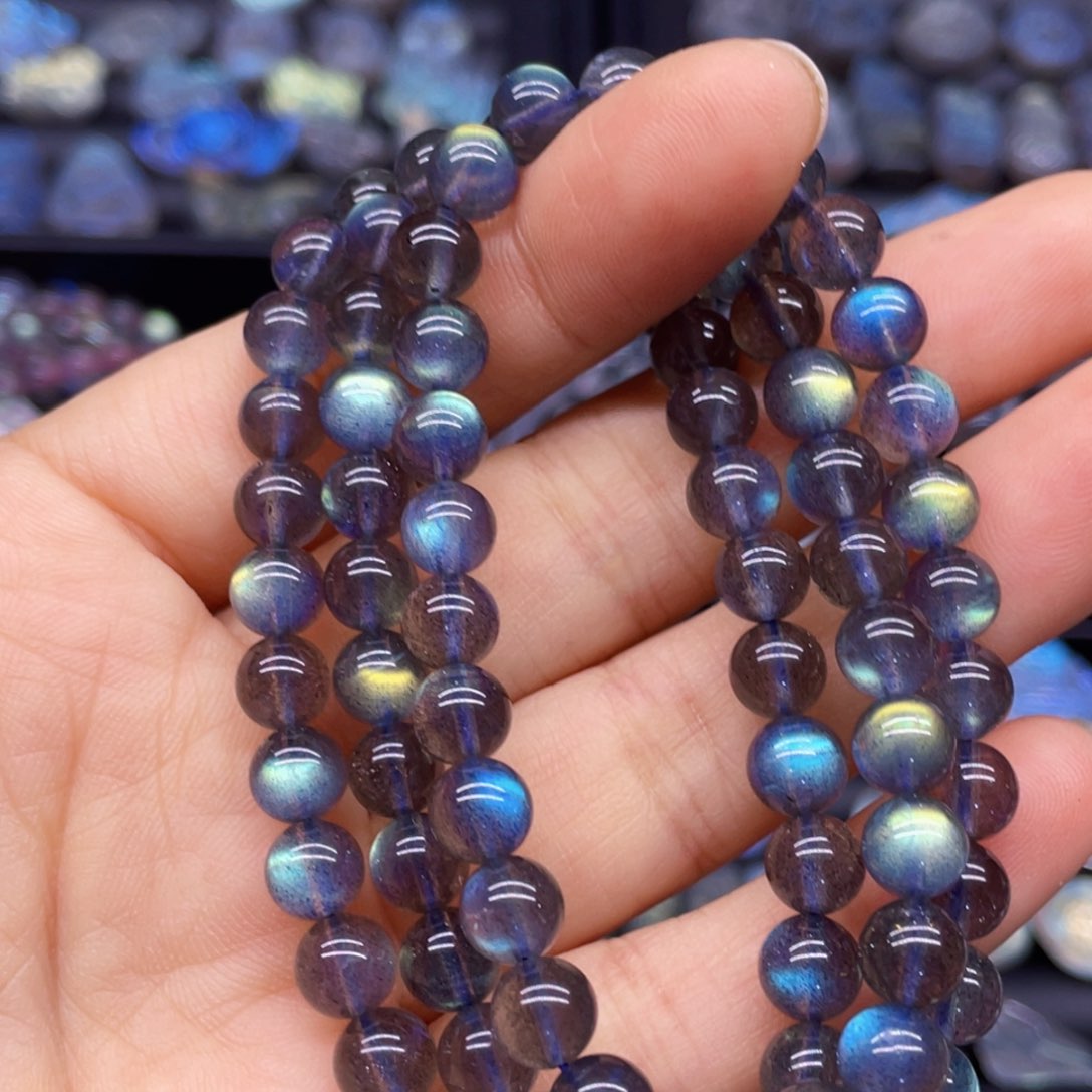 长石手串未镶嵌6.5左右