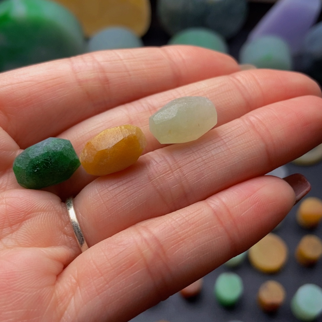 定制翡翠未镶嵌春***开定制